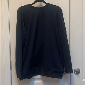 Nike open back crew neck